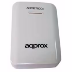 Approx APPPB7800W, 7800 mAh, Blanc