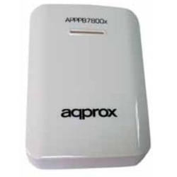Approx APPPB7800W banque d'alimentation électrique 7800 mAh Blanc