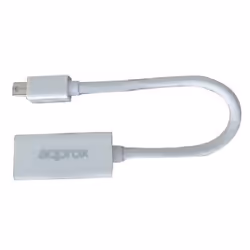 Approx APPC12V2, Mini DisplayPort, HDMI, Mâle, Femelle, 1920 x 1080 pixels, 1080p