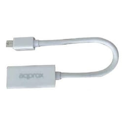 Approx APPC12V2 câble vidéo et adaptateur Mini DisplayPort HDMI Blanc