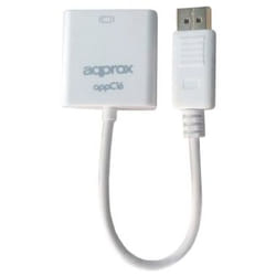 Approx appC16 DisplayPort HDMI Type A (Standard) Blanc
