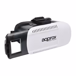 Approx appVR01, Casque de réalité virtuelle pour smartphone, Noir, Blanc, 90°, Acrylonitrile-Butadiène-Styrène (ABS), Verre,  ...
