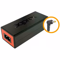 Approx appA05, Ordinateur portable, Intérieure, 110-240 V, 50/60 Hz, 65 W, 18.5 V
