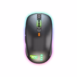 KeepOut X5Pro, Ambidextre, Optique, USB Type-A, 4000 DPI, 30 ips, Noir, Gris, Orange