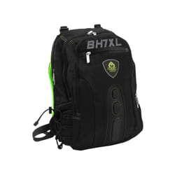 KeepOut BK7GXL sac à dos Noir, Vert Simili-cuir, Nylon