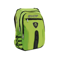 KeepOut BK7F sac à dos Noir, Vert Simili-cuir, Nylon