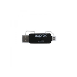 Approx APPC33 lecteur de carte mémoire USB 2.0/Micro-USB Noir