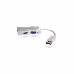 Approx appC37 DisplayPort VGA + HDMI + DVI Blanc