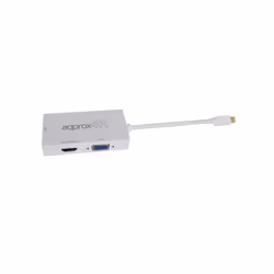 Approx appC37 DisplayPort VGA + HDMI + DVI Blanc - Vue supplémentaire 4