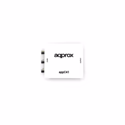 Approx APPC41 câble vidéo et adaptateur RCA HDMI Type A (Standard) Blanc
