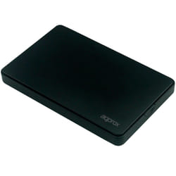Approx APPHDD300B Boîtier de disques de stockage Boîtier HDD Noir 2.5"