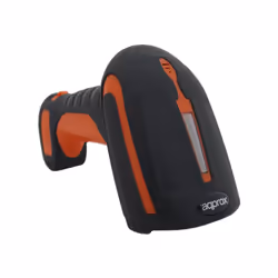 Approx appLS18I Lecteur de code barre portable 1D Laser Gris, Orange