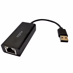 Approx APPC07V3, Avec fil, USB, Ethernet, 100 Mbit/s, Noir