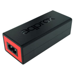 Approx AC ADAPTER PARA HP NOTEBOOK 65W 4.5x3mm adaptateur de puissance & onduleur Intérieure Noir, Rouge