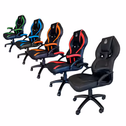 KeepOut XS200 Siège de jeu universel Siège rembourré Noir
