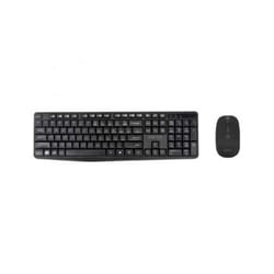 Approx APPMX335 clavier Souris incluse RF sans fil QWERTY Espagnole Noir