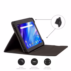 Nilox NXFB001 étui pour tablette 10.5" Support Noir