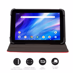 Nilox NXFB002 étui pour tablette 10.5" Support Rouge - Vue supplémentaire 4