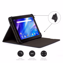 Nilox NXFB003 étui pour tablette 10.5" Support Bleu