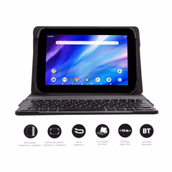 Nilox NXKB01 étui pour tablette 10.5" Support Noir