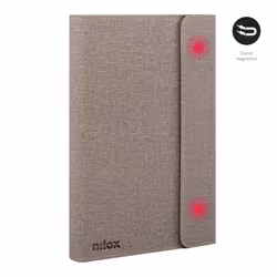 Nilox NXFB005 étui pour tablette 10.5" Support Gris