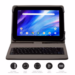 Nilox NXFU001 étui pour tablette 10.5" Support Noir - Vue supplémentaire 4