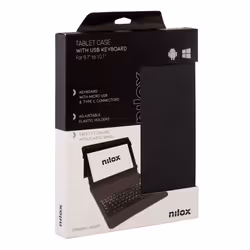 Nilox NXFU001 étui pour tablette 10.5" Support Noir - Vue supplémentaire 9
