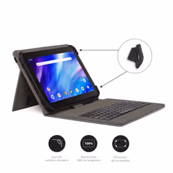 Nilox NXFU004 étui pour tablette 10.5" Support Beige