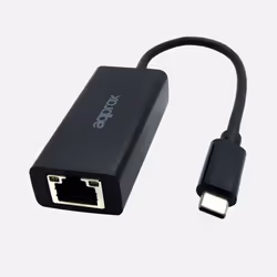 Approx APPC43, USB Type-C, RJ-45, Noir