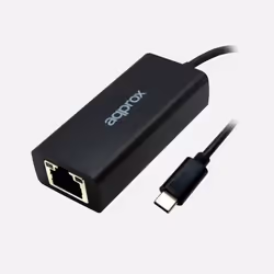 Approx APPC43 changeur de genre de câble USB Type-C RJ-45 Noir