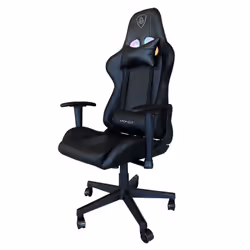 KeepOut XSRGB-RACING Siège pour jeu vidéo Siège de jeu universel Siège rembourré Noir - Vue supplémentaire 11
