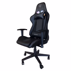 KeepOut XSRGB-RACING Siège pour jeu vidéo Siège de jeu universel Siège rembourré Noir - Vue supplémentaire 7