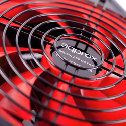 Approx FUENTE ALIM. GAMING ATX 800W unité d'alimentation d'énergie 20+4 pin ATX Noir, Rouge