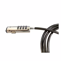 Nilox NXSCN001 câble antivol Gris 1,9 m