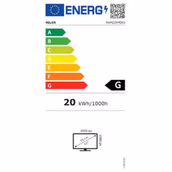 Nilox NXM22FHD01 écran plat de PC 21.5" Full HD LED Noir