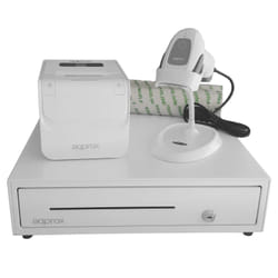 Approx appPOSPACK4180WH2D 203 x 203 DPI Avec fil Thermique Imprimantes POS