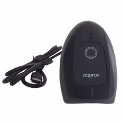 Approx appLS22 Lecteur de code barre portable 1D/2D Noir