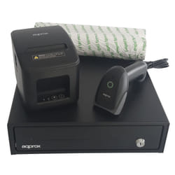 Approx appPOSPACK3380USB 203 x 203 DPI Avec fil Thermique directe Imprimantes POS