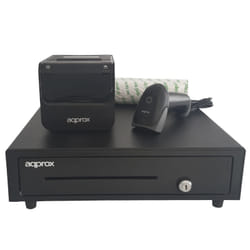 Approx APPPOSPACK4180-2D Imprimante avec un port infrarouge 203 x 203 DPI Avec fil Thermique directe Imprimantes POS