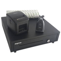 Approx appPOSPACK4180USB-2D 203 x 203 DPI Avec fil Thermique directe Imprimantes POS