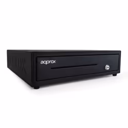 Approx appCASH01USB, Tiroir caisse électronique, Noir, CC, 12 V, 410 mm, 420 mm