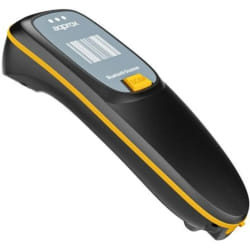 Approx appLS23 Lecteur de code barre portable 1D/2D Ambre, Noir
