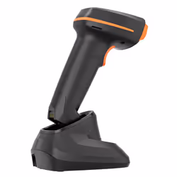 Approx appLS24WSBS Lecteur de code barre portable 1D/2D Noir, Orange