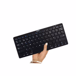 Nilox NXKB01B clavier Bluetooth QWERTY Espagnole Noir