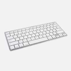 Approx APPMX300BTS, Sans clé (80 - 87%), Bluetooth, QWERTY, Argent