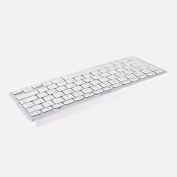 Approx APPMX300BTS clavier Bluetooth QWERTY Espagnole Argent