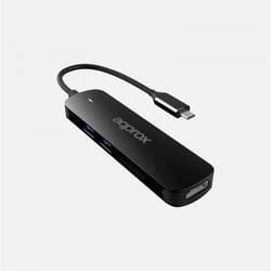 Approx APPC45 station d'accueil USB Type-C Noir