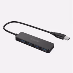 Approx APPC49, USB 3.2 Gen 2 (3.1 Gen 2) Type-A, USB 3.2 Gen 2 (3.1 Gen 2) Type-A, 5000 Mbit/s, Noir, Câble rond, 0,15 m