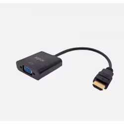 Approx APPC11V3, HDMI Type A (Standard), VGA (D-Sub), Mâle, Femelle, Droit, Droit