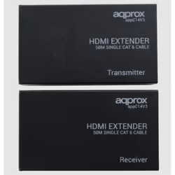 Approx APPC14V4 extension audio/video Noir